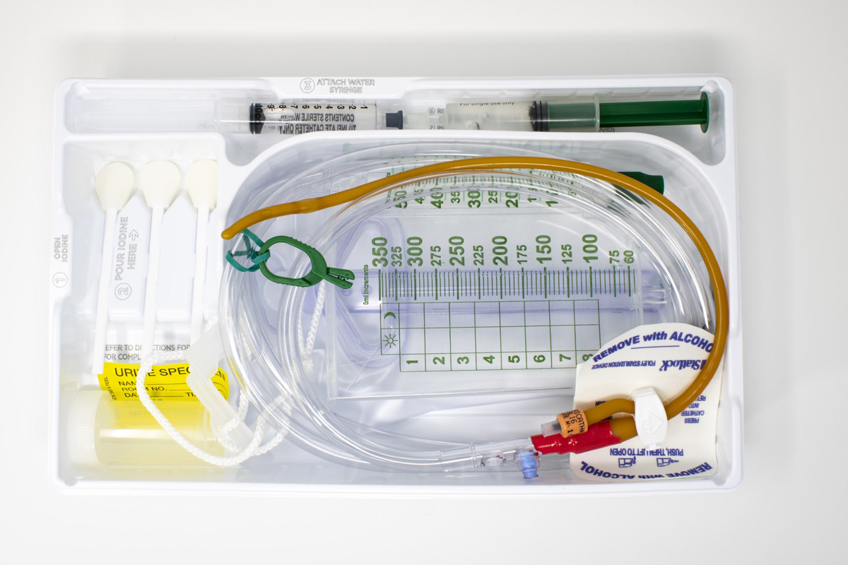 Foley catheter insertion at ABM Hospital
