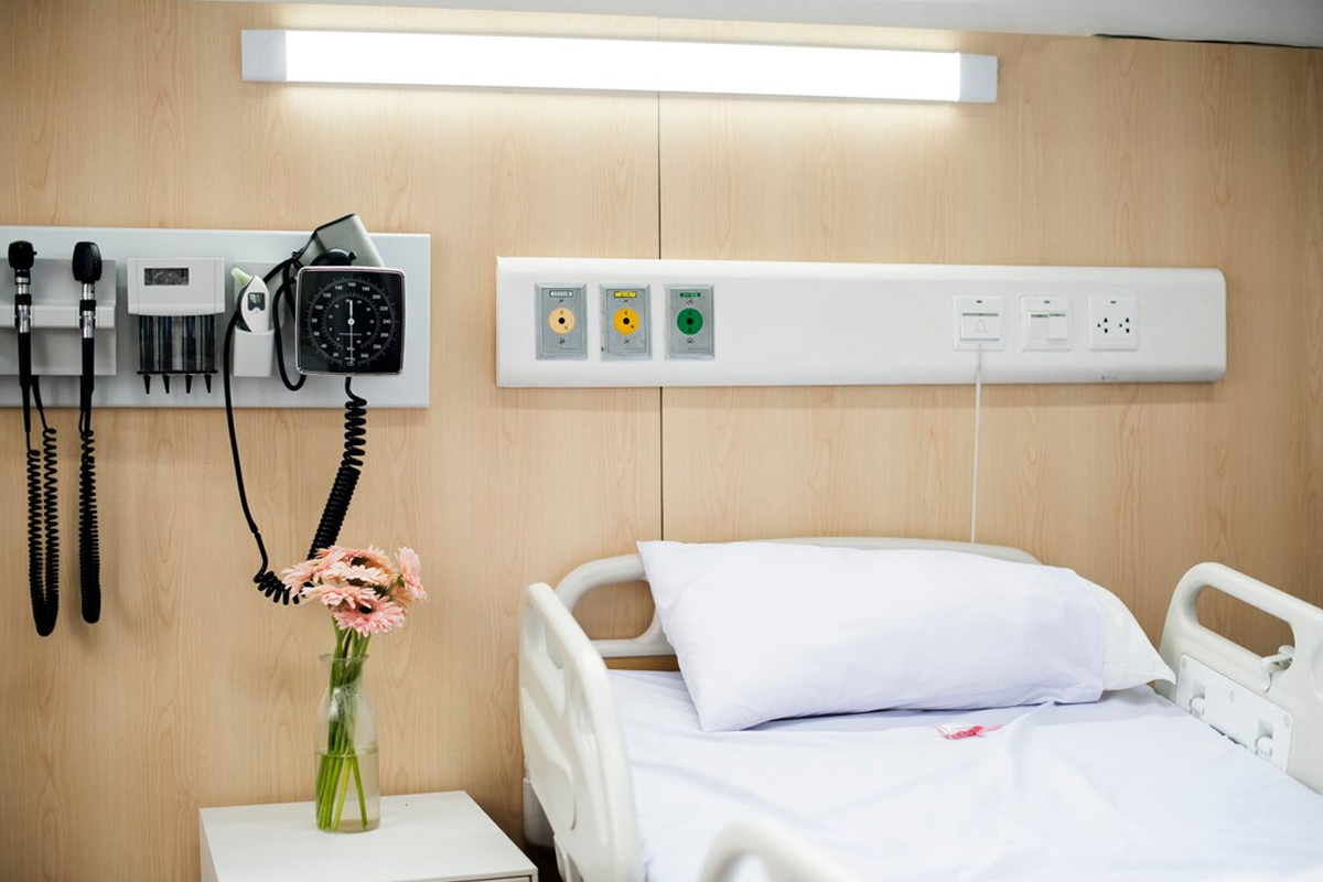 Private cubicle facility at ABM Hospital