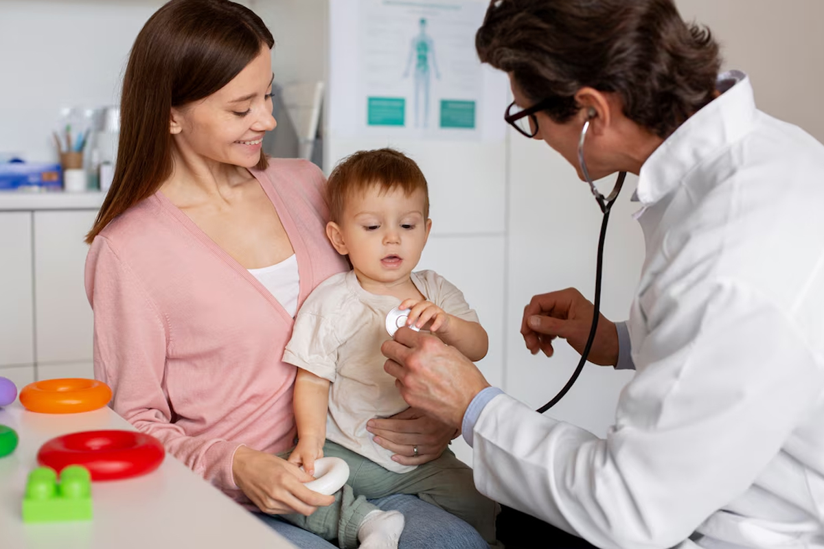 Paediatric care for children at ABM Hospital